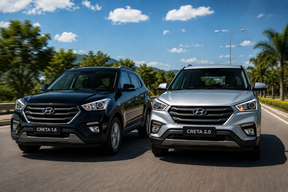 creta 1.6 ou 2.0