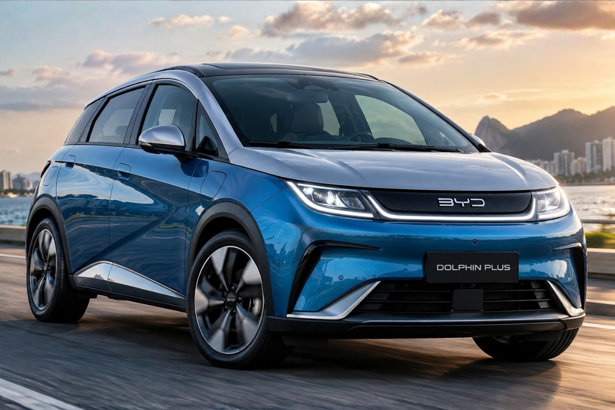 BYD Dolphin Plus 2024 já caiu R$ 45.872 em dois anos: a queda mais rápida entre os elétricos do Brasil