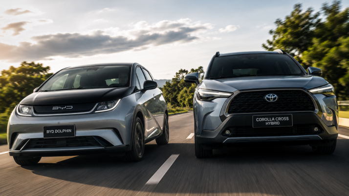 Byd ou Corolla Cross hydbrid usado
