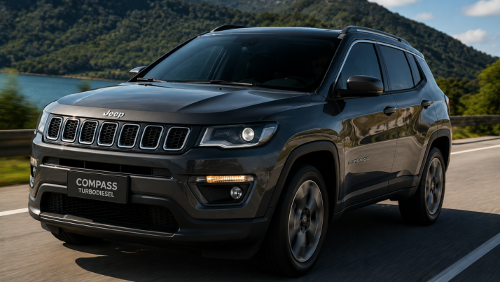 Compass turbodiesel 2020 perdeu 12,65% de valor em 12 meses.