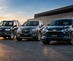 Existem três Tracker completamente diferentes no Brasil com o mesmo nome, e um deles nem é da GM originalmente