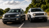 T-cross 2021 ou renegade 2021