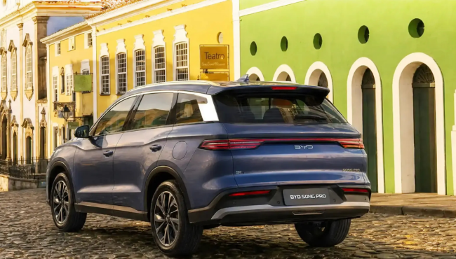 byd song pro traseira